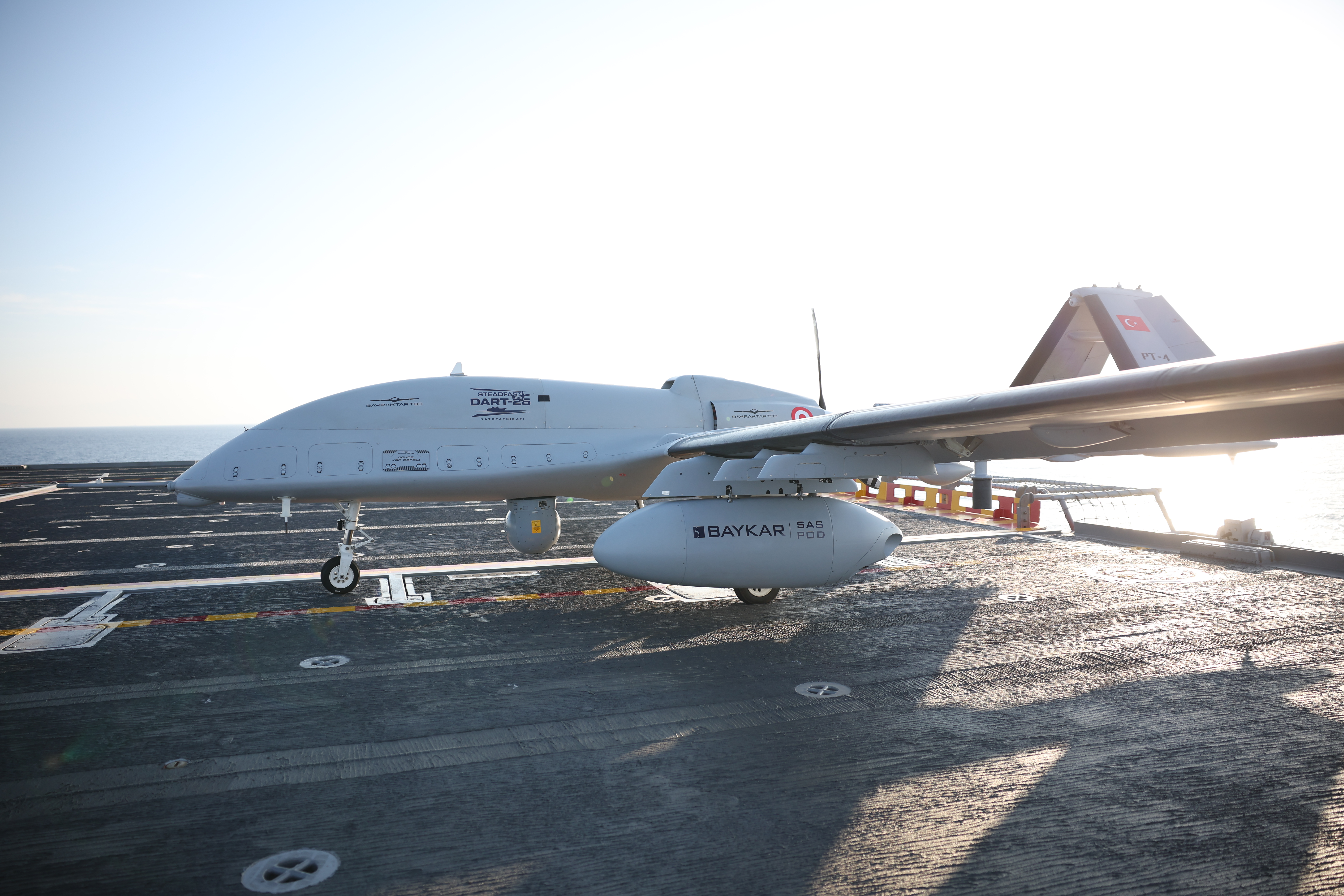 BAYRAKTAR TB3 UCAV SUCCESSFULLY LAUNCHES SONOBUOYS DURING SEAWOLF EXERCISE